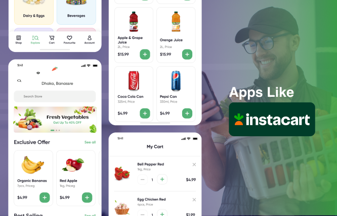 Top 6 Apps Like Instacart for Convenient Grocery Delivery