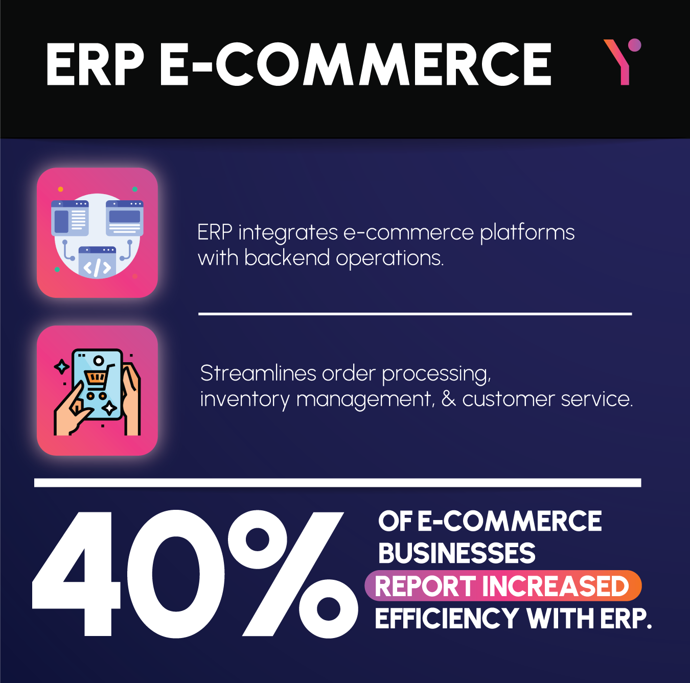 What is ERP E-Commerce?